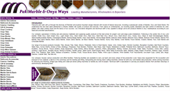 Desktop Screenshot of pak-marble-onyx-ways.com